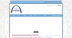 Desktop Screenshot of intlacademy.org
